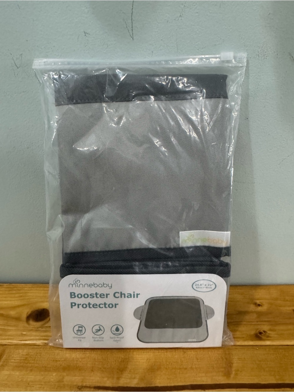 Gray Booster Chair Protector